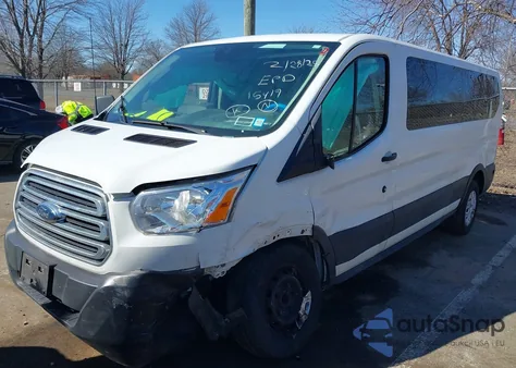 2019 Ford Transit-350 Xlt из США, поврежденный, VIN 1FBZX2ZM0KKA15419